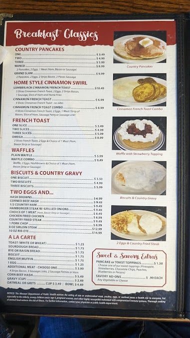 Joplin Café menu 5